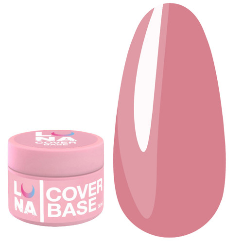 Base LUNA Cover Base №14 light pink 30 ml - Фото №1