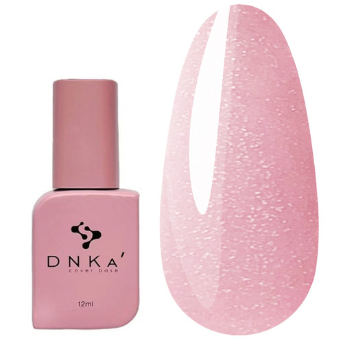Base DNKa Cover Base  №009 Rosa mit silbernen Schimmer 12 ml (DNKA0009)