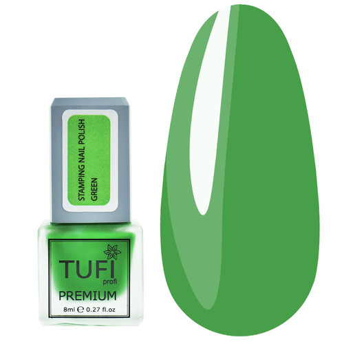Stamping-Lack TUFI profi PREMIUM Stamping Grün 8 ml (0295879) - Фото №1