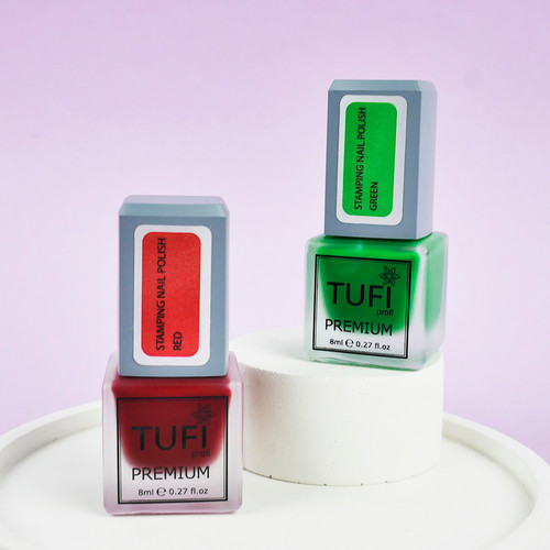Stamping-Lack TUFI profi PREMIUM Stamping Rot 8 ml (0295881) - Фото №3