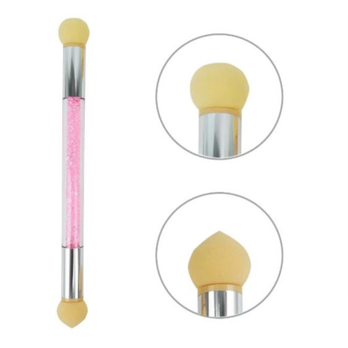 Pinsel für Ombre und 4 austauschbare Schwämme - Фото №1