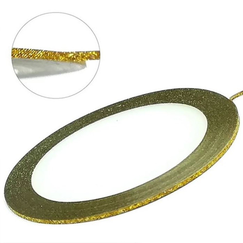 Tape for nails TUFI profi PREMIUM gold 1 mm