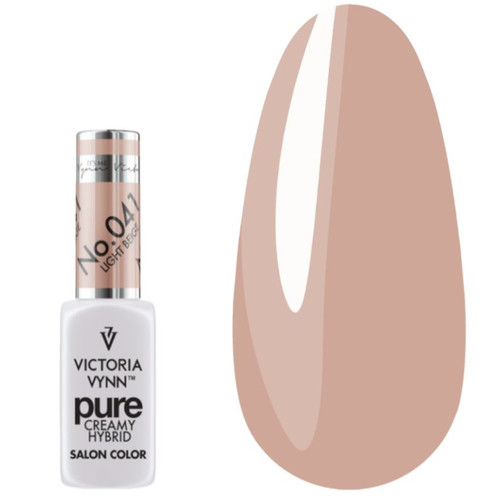 Gel polish Victoria Vynn PURE CREAMY HYBRID 041 Light Beige