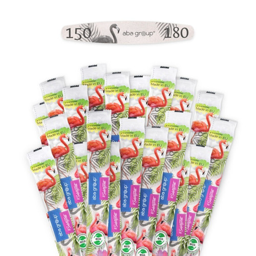 Aba Group SAFE PACKAGE Пилочка для ногтей ELIPSA 150/180 STANDARD - FLAMING, 1 шт - Фото №2