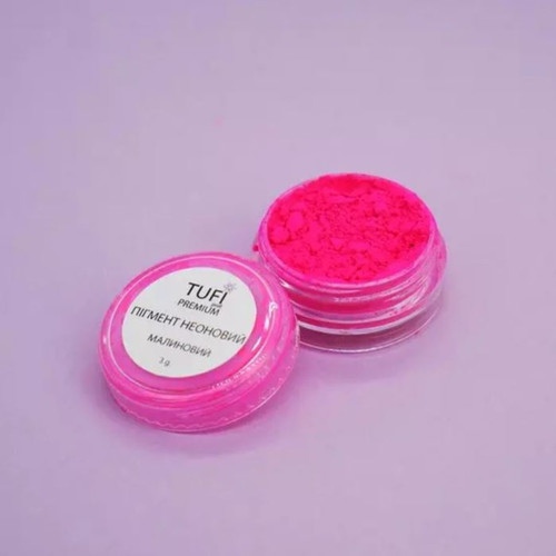 Pigment TUFI profi PREMIUM neon crimson 3 g - Фото №2