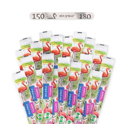 Aba Group SAFE PACKAGE Пилочка для ногтей PROSTY 150/180 SLIM - FLAMING, 1 шт - Фото №2