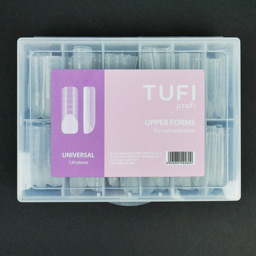 Top forms for building up TUFI profi PREMIUM universal 120 pcs - Фото №4