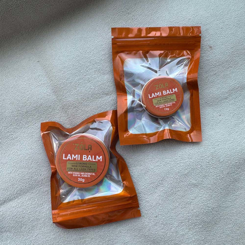 Laminierkleber ZOLA Lami Balm Orange mit Zitrusduft 30g - Фото №4