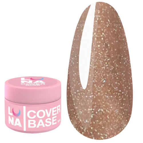 Base LUNA Cover Base №9 chocolate with shimmer 30 ml