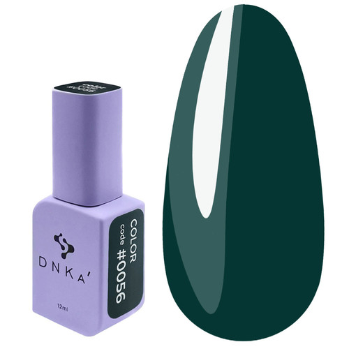 Gel polish DNKa 0056 fir green 12 ml (GPDC0056) - Фото №1