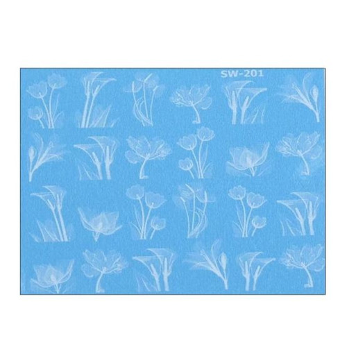 Slider design Crystaloff SW-201 flowers and plants