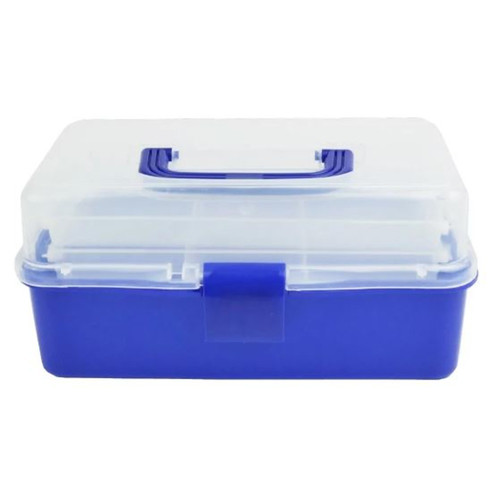 Container YRE with removable compartment large blue - Фото №1