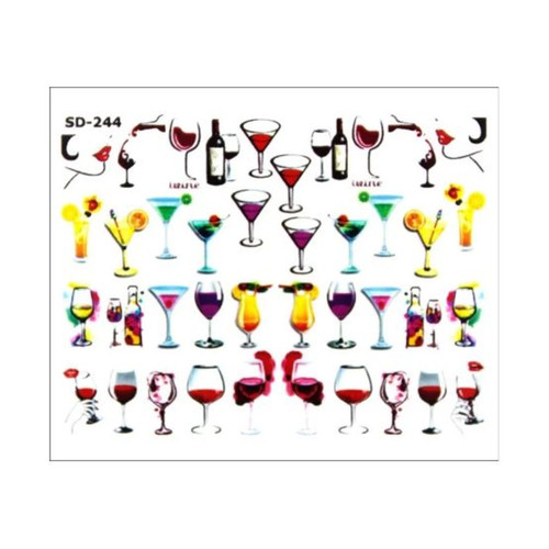Slider design Crystaloff SD-244 cocktail glasses