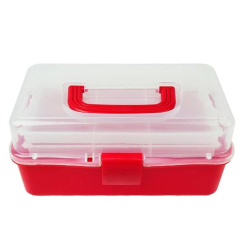 Container YRE with removable compartment large red - Фото №1