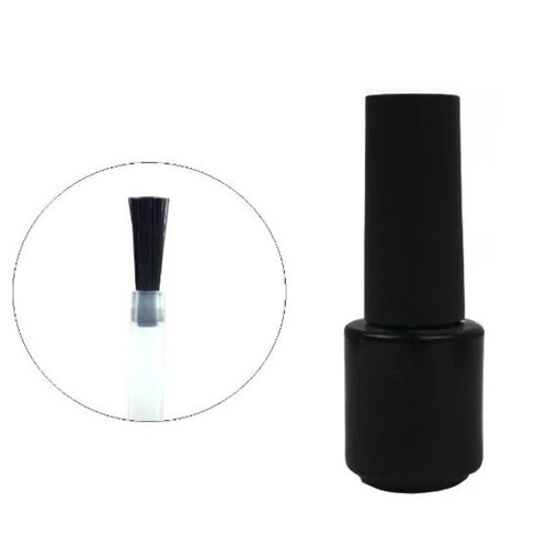 MILLIFORM Glasflasche Boss schwarz mit schwarzem Verschluss 5 ml