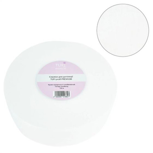 Depilation  stripes (for sugaring) TUFI profi PREMIUM 100 m