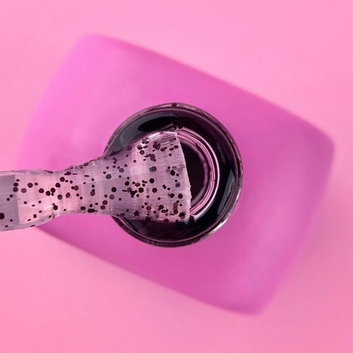 Top LUNA Stain without sticky layer with glitter 13 ml (300-2657) - Фото №2