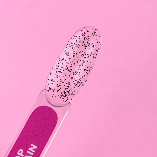 Top LUNA Stain without sticky layer with glitter 13 ml (300-2657) - Фото №3
