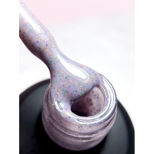 База Dark Pro Base Potal 37 розовый с поталью, 15 ml - Фото №2