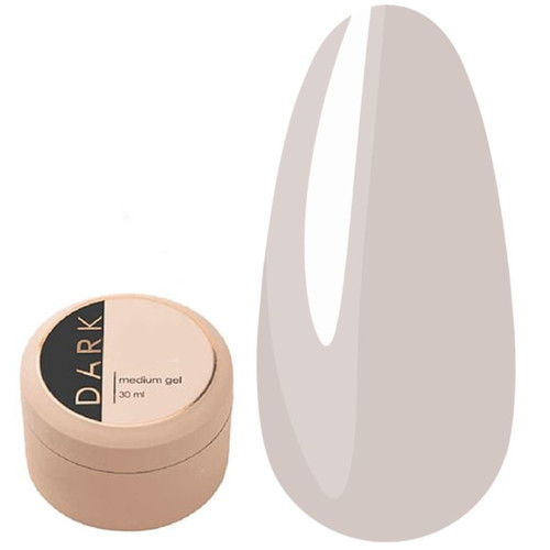 Gel for extensions DARK Medium Gel №41 beige, 30 ml - Фото №1