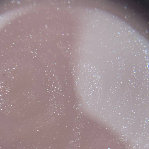 Gel for extensions DARK Medium Gel №33 beige with glitter 15 ml - Фото №2