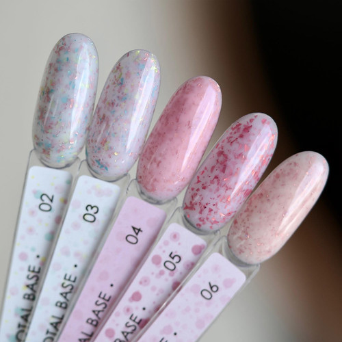 База Dark Pro Base Potal 02  молочный с поталью, 15 ml - Фото №4