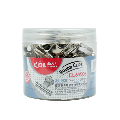 Зажим (прищепка) для наращивания ногтей 31 мм металл 24 шт (6947860595052) - Фото №3