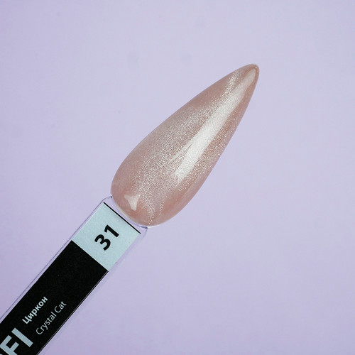 Гель-лак TUFI profi PREMIUM Crystal Cat 31 циркон 8 мл (0202612) - Фото №3