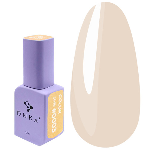 Gel polish DNKa 0003 beige 12 ml (GPDC0003) - Фото №1