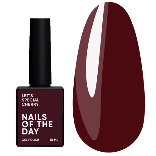 Gel polish NAILSOFTHEDAY Let's special cherry, 10 ml (NOTDLcherry10) - Фото №1