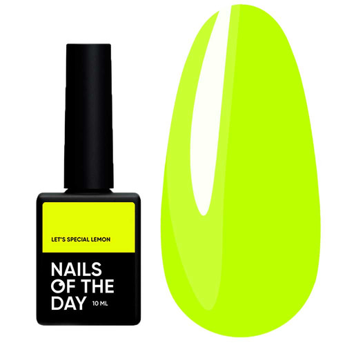 Gel polish NAILSOFTHEDAY Let's special lemon, 10 ml - Фото №1