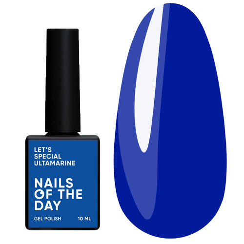 Гель-лак  NAILSOFTHEDAY Let's special ultramarine, 10 ml