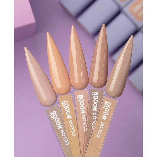 Gel polish DNKa 0010 coffee with milk 12 ml (GPDC0010) - Фото №3