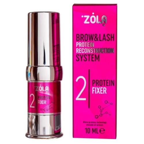 Zusammensetzung ZOLA zum Laminieren NEU 02 Protein Fixer 10 ml - Фото №2