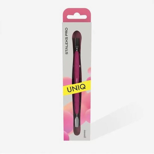 STALEKS Maniküre-Spatel mit Silikongriff UNIQ 10 TYP 5 - Фото №3