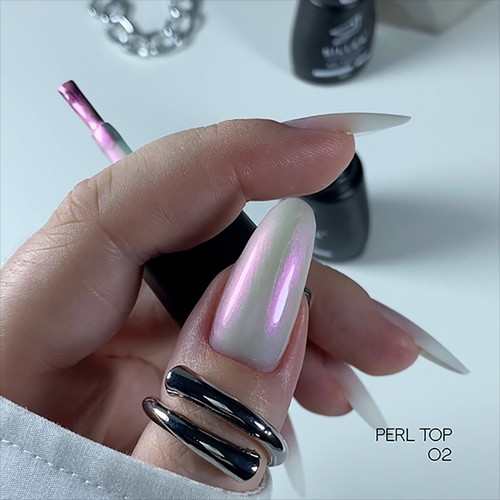Top SILLER Perl №02 pink 8 ml - Фото №2