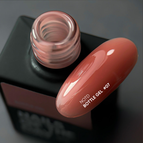 Gel NAILSOFTHEDAY Bottle gel 07 nude, 10 ml - Фото №2