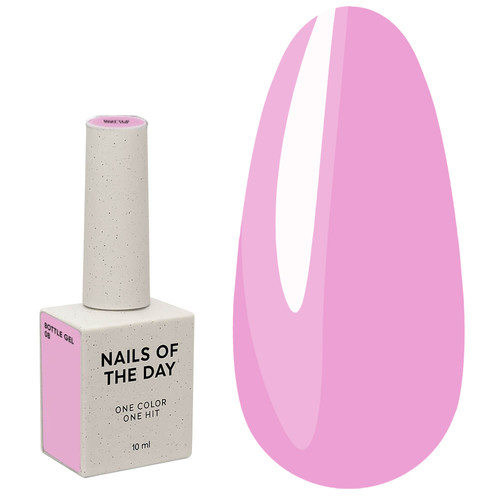 Gel NAILSOFTHEDAY Bottle gel 08 pink, 10 ml - Фото №1