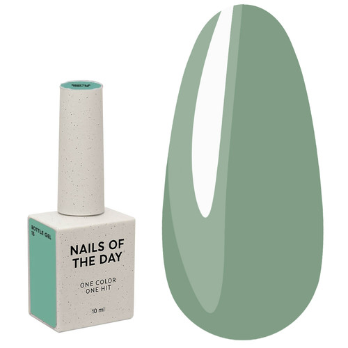 Gel NAILSOFTHEDAY Flasche Gel 14 Olive, 10 ml - Фото №1