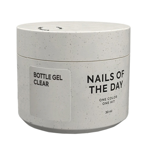 Gel NAILSOFTHEDAY Bottle gel clear, 30 ml