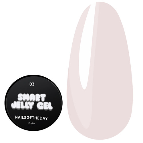 Gel NAILSOFTHEDAY Jelly gel 03, 15 ml - Фото №1