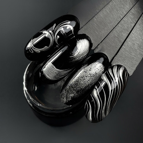 Гель-краска NAILSOFTHEDAY Metallic Paint, 5 ml - Фото №3