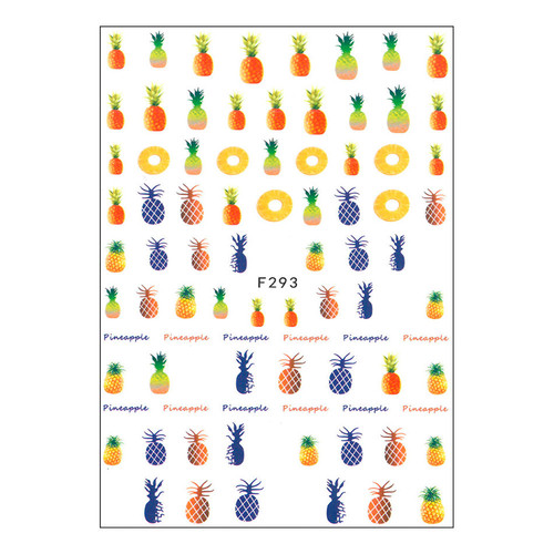 Nail stickers fruit F293 - Фото №1