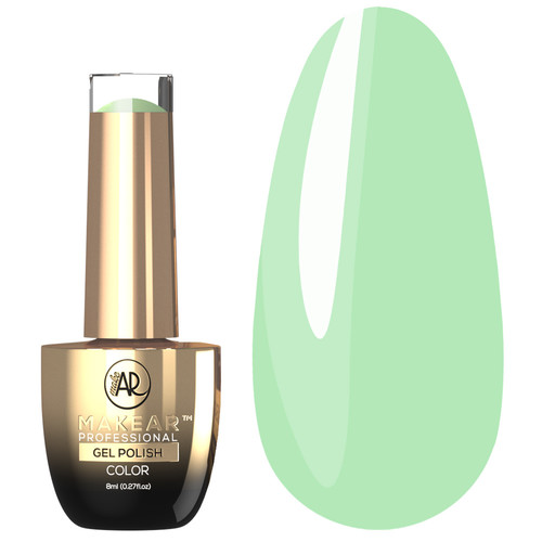 Gel polish MAKEAR Regular 910 mint 8 ml - Фото №1