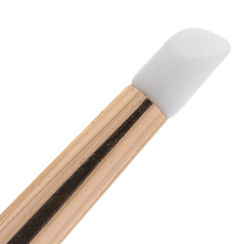 Силиконовая кисточка MollyLac для втирания втирки и украшения ногтей Golden Rose №4 - Фото №2