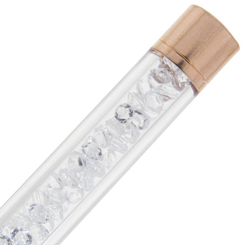 Силиконовая кисточка MollyLac для втирания втирки и украшения ногтей Golden Rose №4 - Фото №6