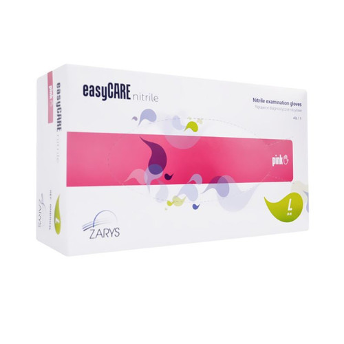 Nitrilhandschuhe Easycare rosa L 100 Stk - Фото №2