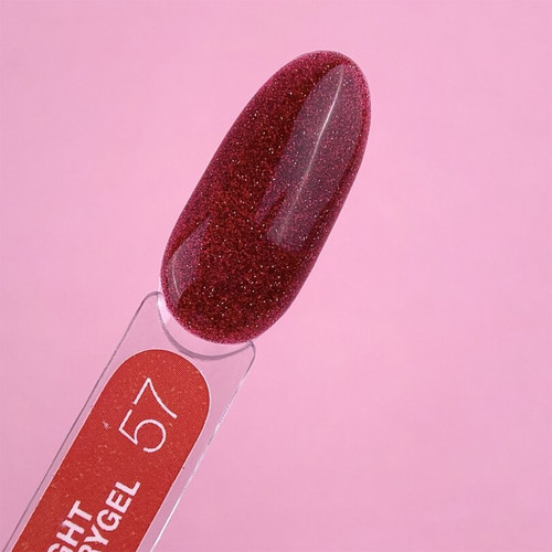 Acrygel reflective LUNA Light №57 red 13 ml (249-2887-0599) - Фото №4