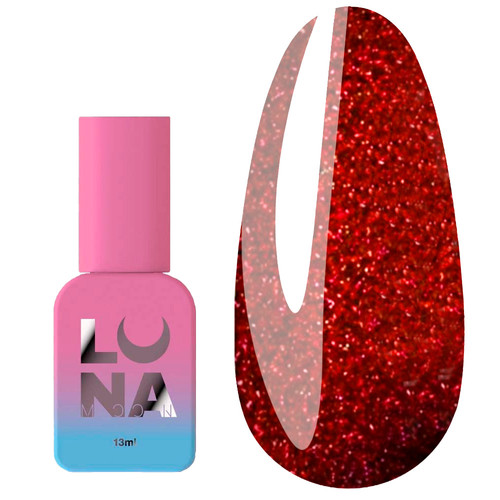 Акригель светоотражающий LUNA Light №57 красный 13 мл (249-2887-0599)