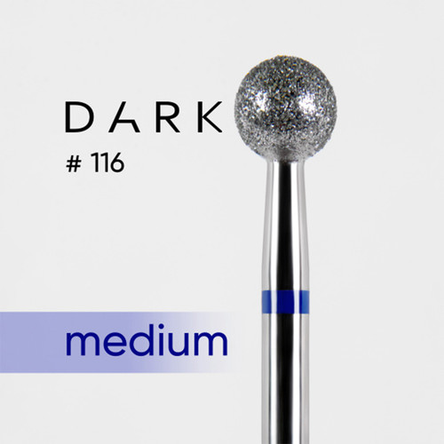 Diamond cutter Dark №116 blue boll 050 - Фото №2